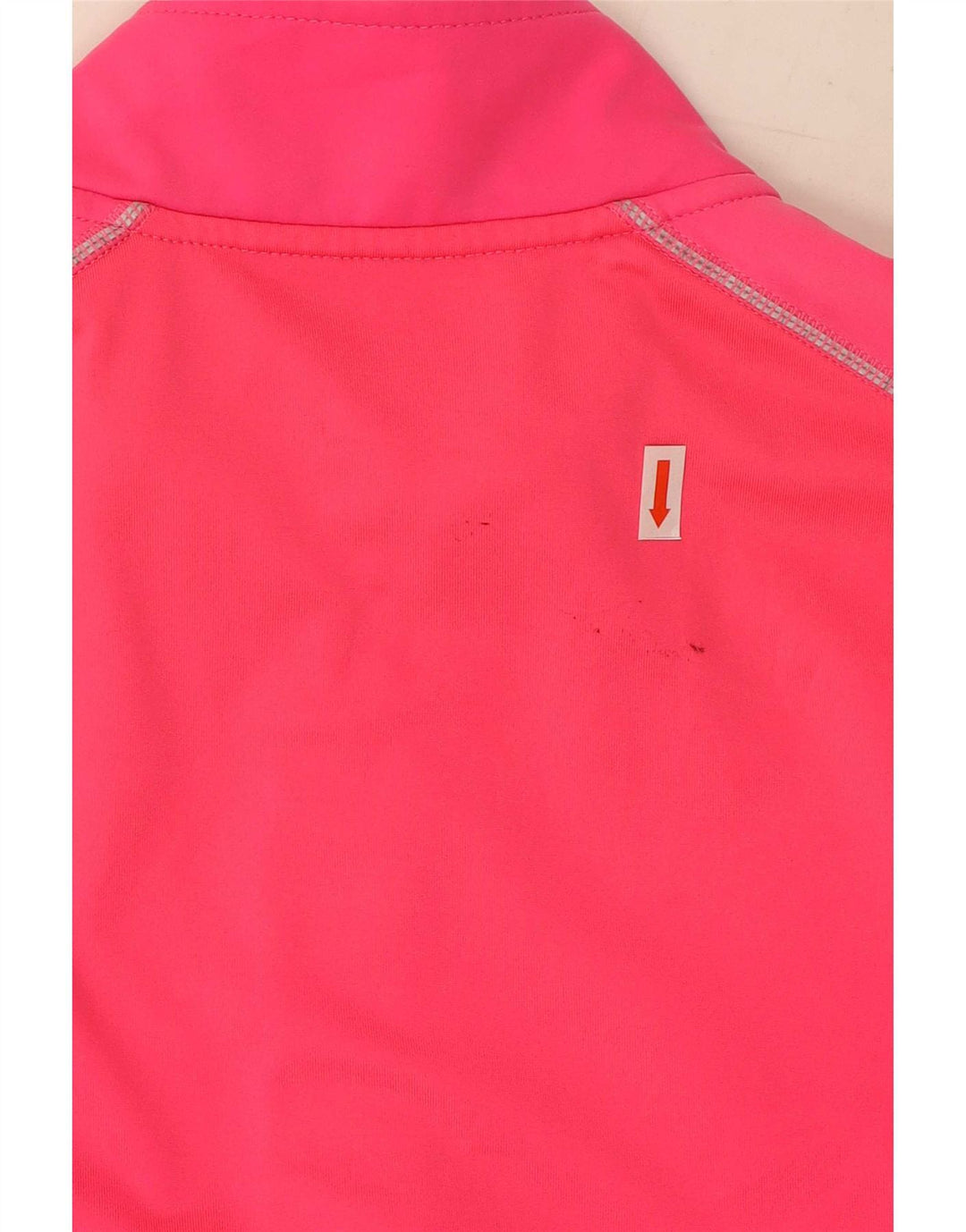 Asics Womens Graphic Tracksuit Top Jacket UK 12 Medium Pink