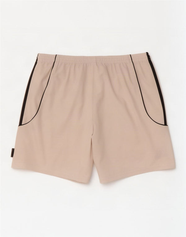 Adidas Mens Climalite Sport Shorts Large White Polyester