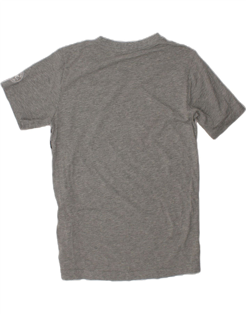 CONVERSE Boys Chuck Taylor Graphic T-Shirt Top 12-13 Years Large Grey Vintage Converse and Second-Hand Converse from Messina Hembry 
