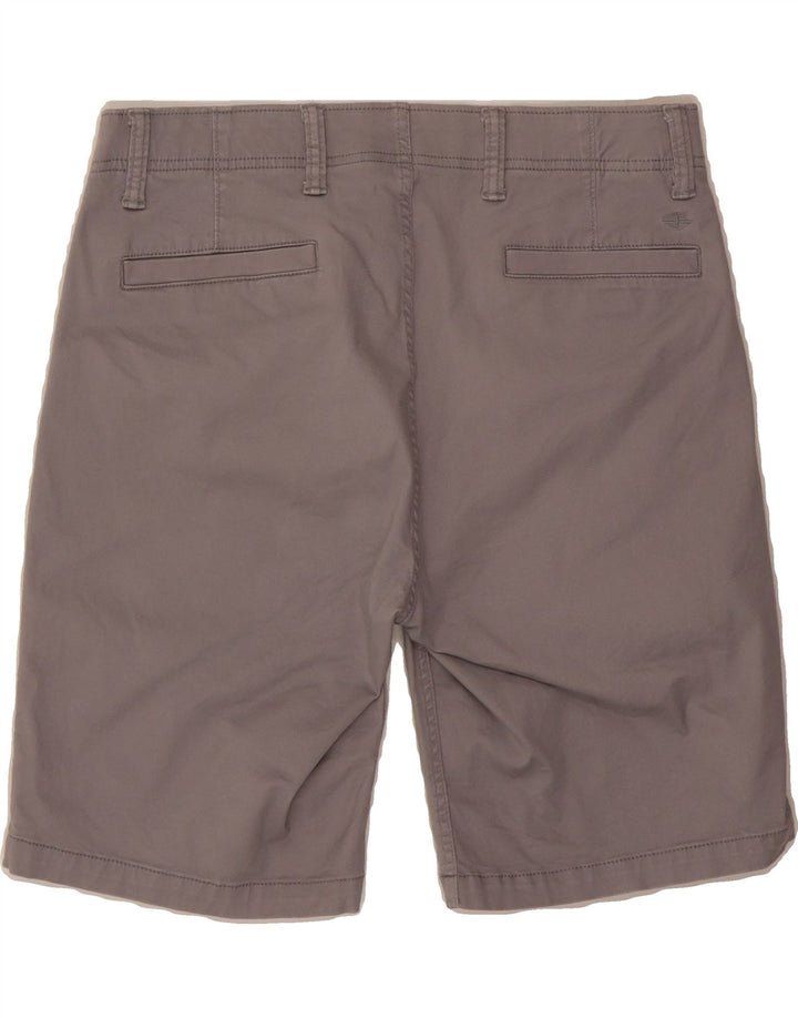DOCKERS Mens Casual Shorts W34 Large Grey Cotton Vintage Dockers and Second-Hand Dockers from Messina Hembry 