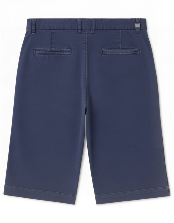 PEUTEREY Mens Chino Shorts IT 46 Small W31 Blue Cotton