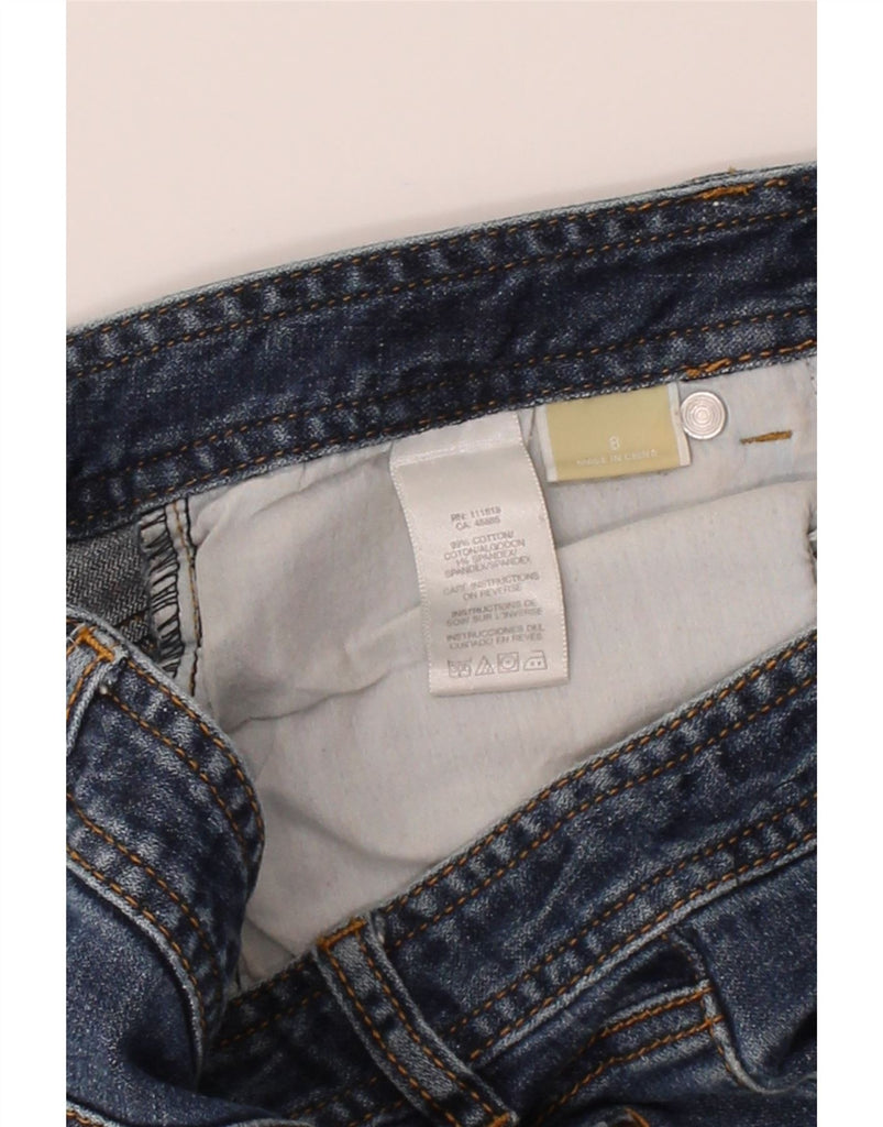 MICHAEL KORS Womens Slim Jeans US 8 Medium W32 L28 Blue Cotton Vintage Michael Kors and Second-Hand Michael Kors from Messina Hembry 