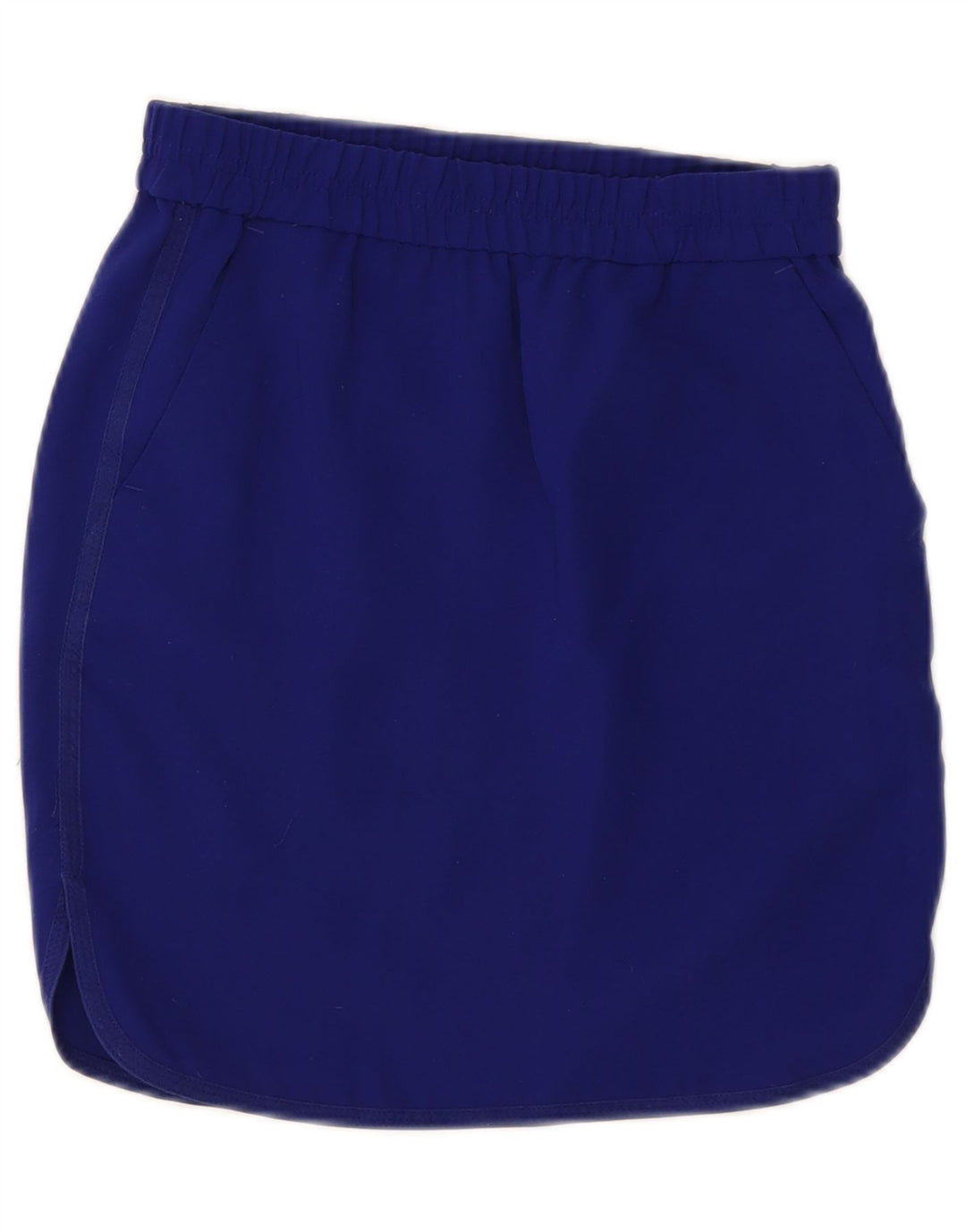 J. CREW Womens Bubble Skirt US 00 2XS W23 Blue Polyester Vintage J. Crew and Second-Hand J. Crew from Messina Hembry 