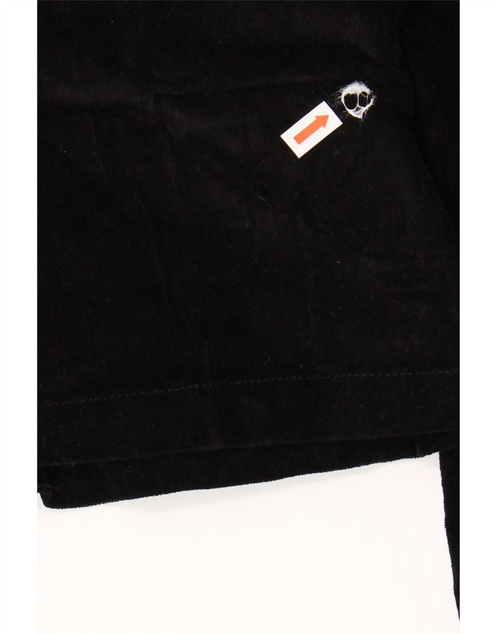 LEE Girls Velvet Utility Jacket 13-14 Years Black Cotton