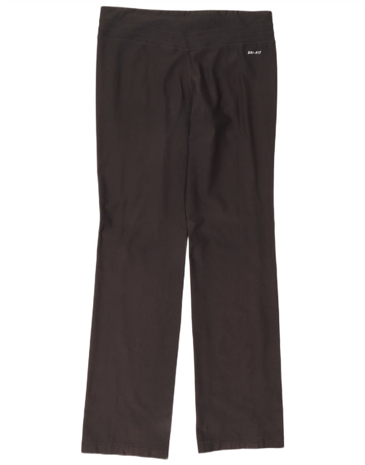 Nike Womens Dri Fit Leggings UK 14 Medium  Black