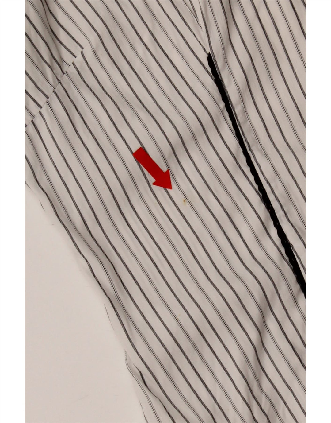 Dolce & Gabbana Womens Shirt IT 42 Medium White Pinstripe