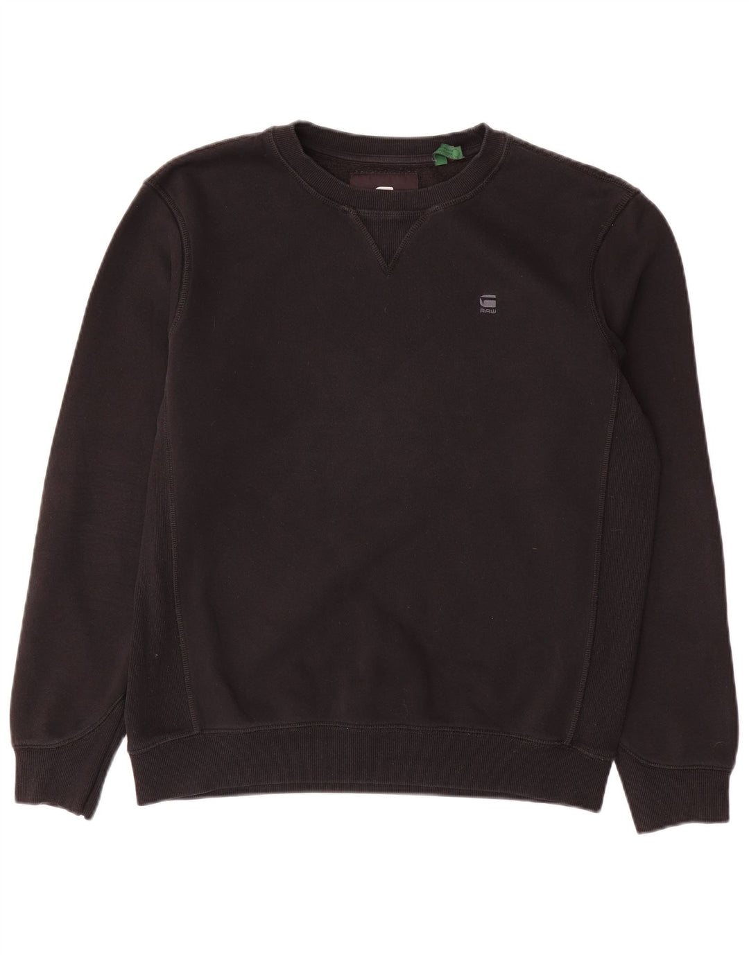 G-STAR Mens Sweatshirt Jumper Medium Black Cotton