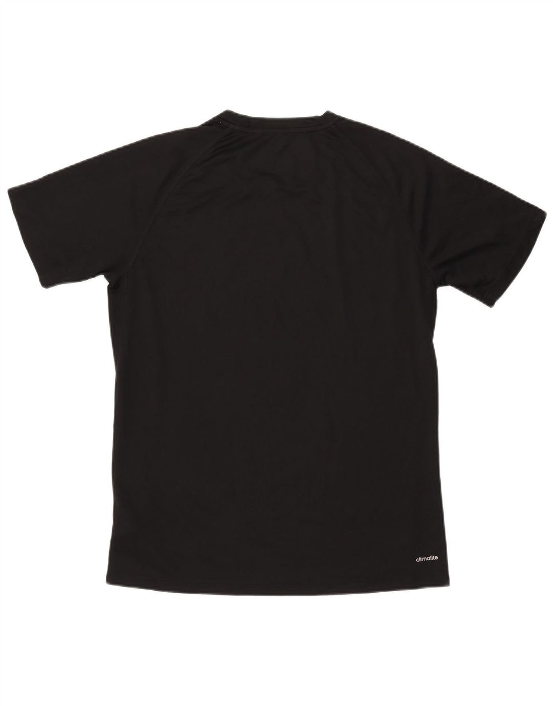Adidas Mens Climalite Graphic T-Shirt Top Large Black Polyester