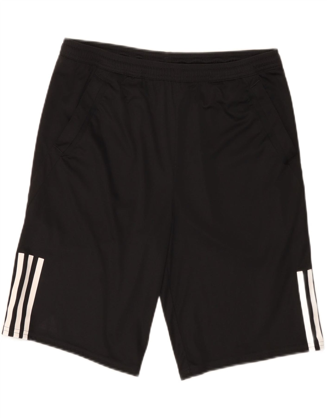 Adidas Boys Sport Shorts 15-16 Years Black Polyester