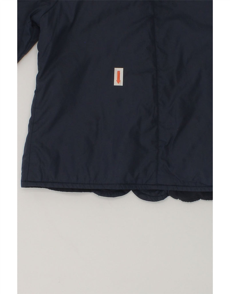 BENETTON Baby Boys Windbreaker Jacket 6-9 Months Navy Blue Nylon | Vintage Benetton | Thrift | Second-Hand Benetton | Used Clothing | Messina Hembry 