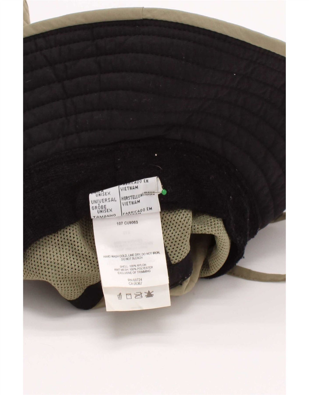 Columbia Mens Boonie Hat One Size Khaki Nylon