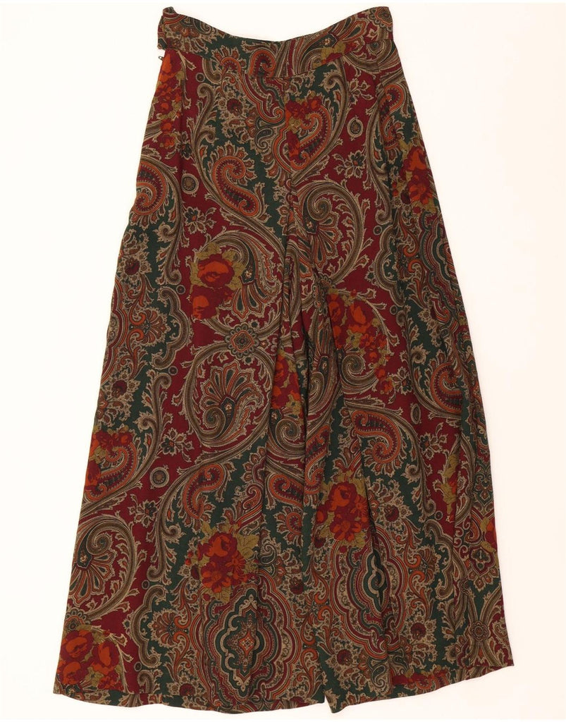 ILIANA GHINELLI Womens Maxi Skirt IT 44 Medium W26 Multicoloured Paisley Vintage Iliana Ghinelli and Second-Hand Iliana Ghinelli from Messina Hembry 