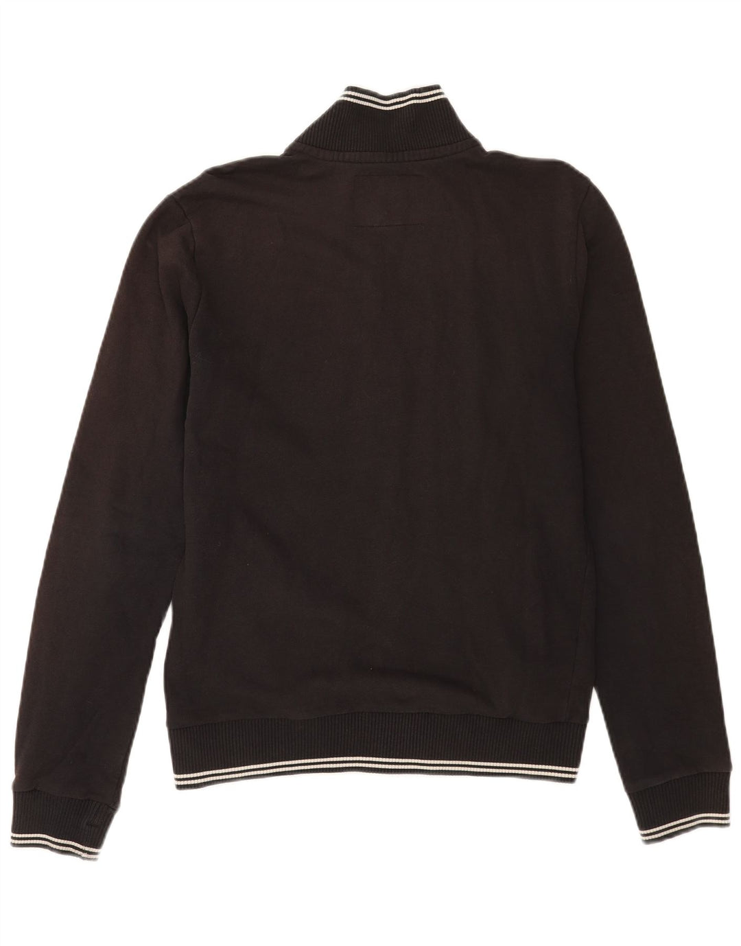 Woolrich Mens Tracksuit Top Jacket Medium Black Cotton