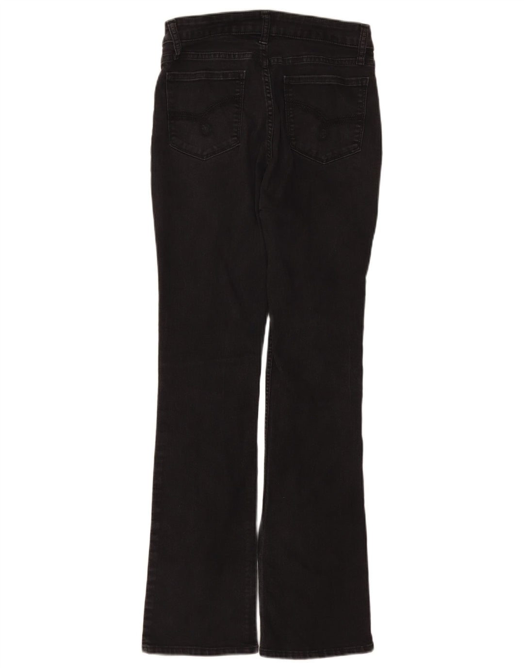 Lee Womens Riders Mid Rise Bootcut Jeans US 10 Large W31 L31 Black Cotton