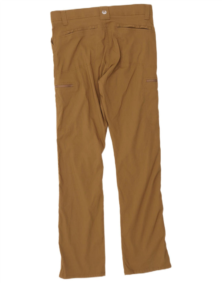 WRANGLER Womens Straight Cargo Trousers W32 L32  Beige Nylon