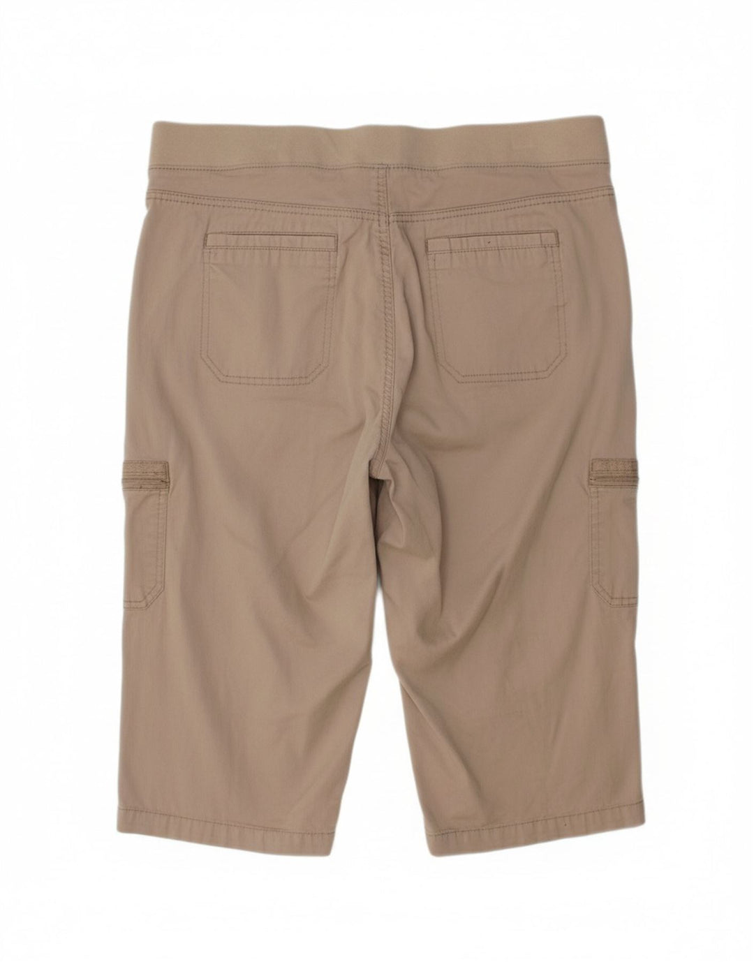 LEE Womens Relaxed Fit Cargo Bermuda Shorts US 18 2XL W38  Brown Cotton