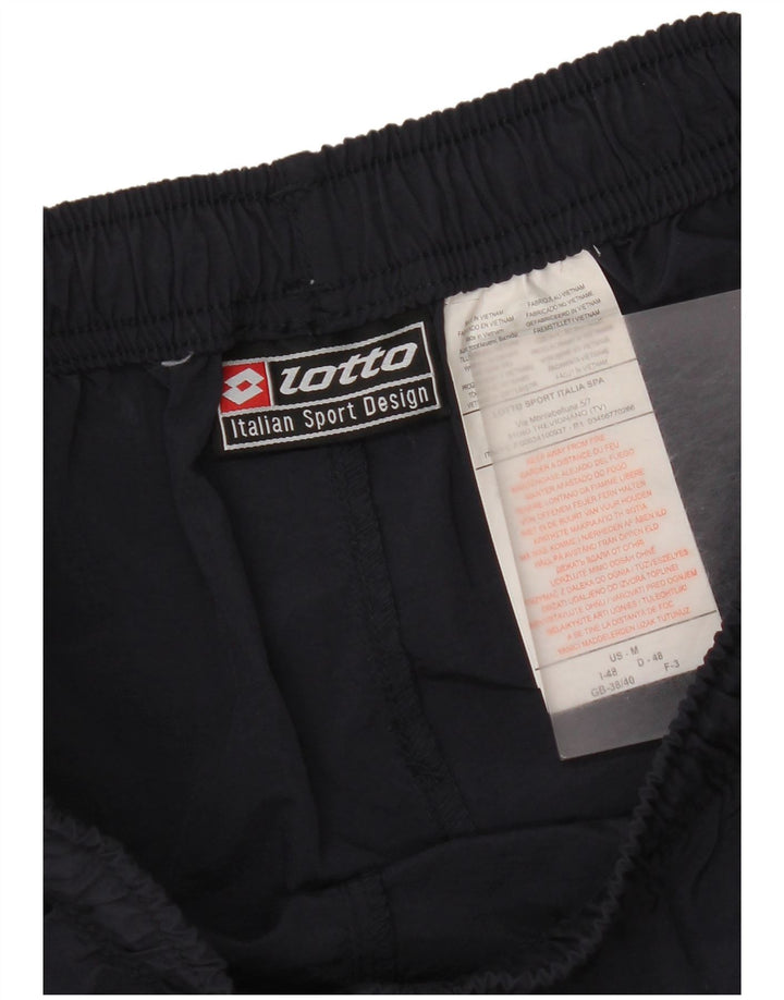 Lotto Mens Sport Shorts Medium  Navy Blue Nylon