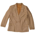 Vintage Womens Double Breasted Blazer Jacket IT 42 Medium Beige