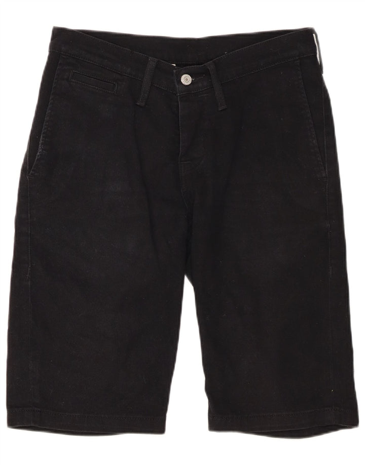 Levi's Mens Denim Shorts W30 Medium Black Cotton