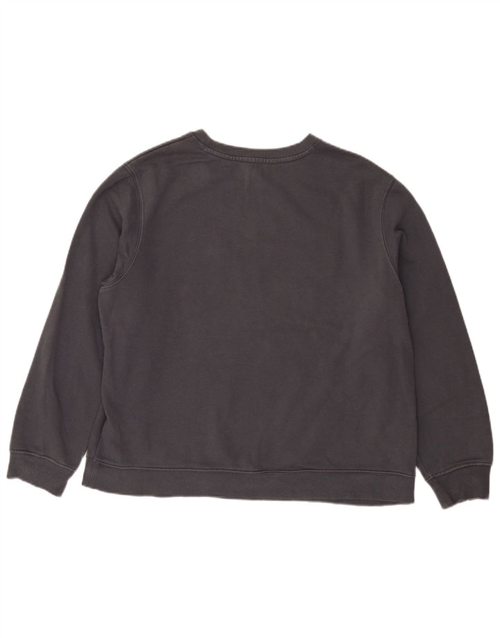 Marks & Spencer Womens Weekend Graphic Sweatshirt Jumper UK 14 Large Black