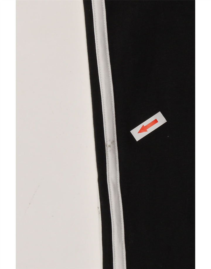 Adidas Womens Leggings UK 12/14 Medium  Black Cotton