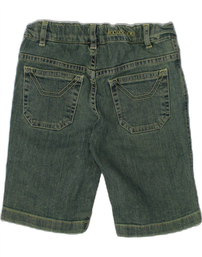 JECKERSON Boys Graphic Denim Shorts 3-4 Years W20 Blue Cotton | Vintage Jeckerson | Thrift | Second-Hand Jeckerson | Used Clothing | Messina Hembry 