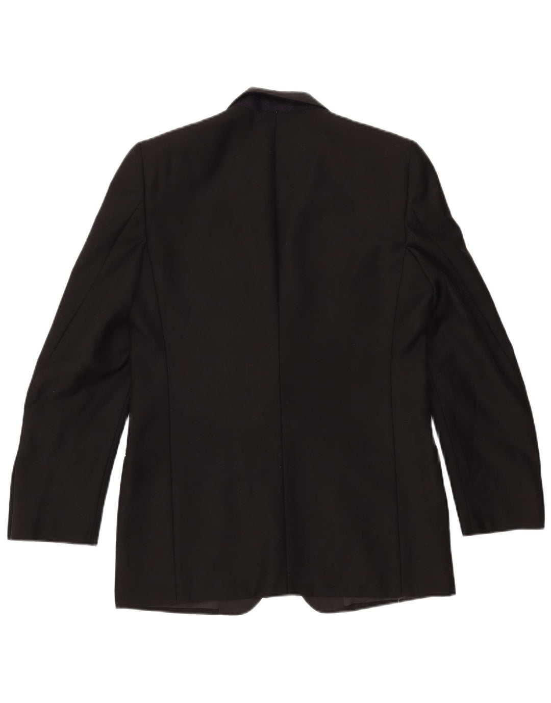 DEL MARE 1911 Mens 1 Button Blazer Jacket UK 38 Medium Black