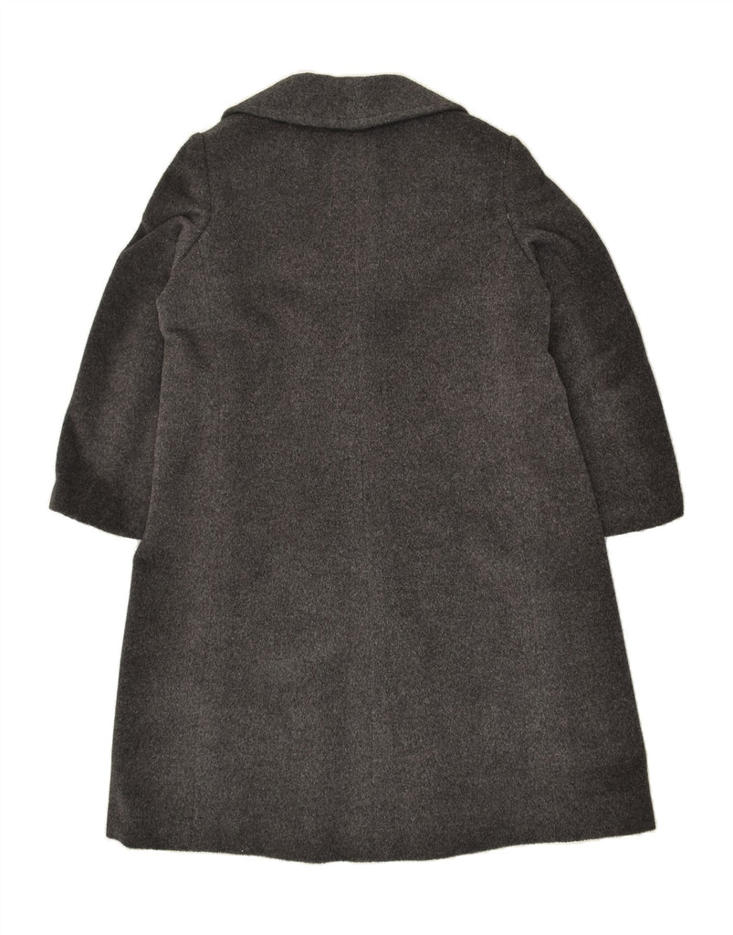 VINTAGE Womens Double Breasted Coat UK 16 Large Grey | Vintage Vintage | Thrift | Second-Hand Vintage | Used Clothing | Messina Hembry 