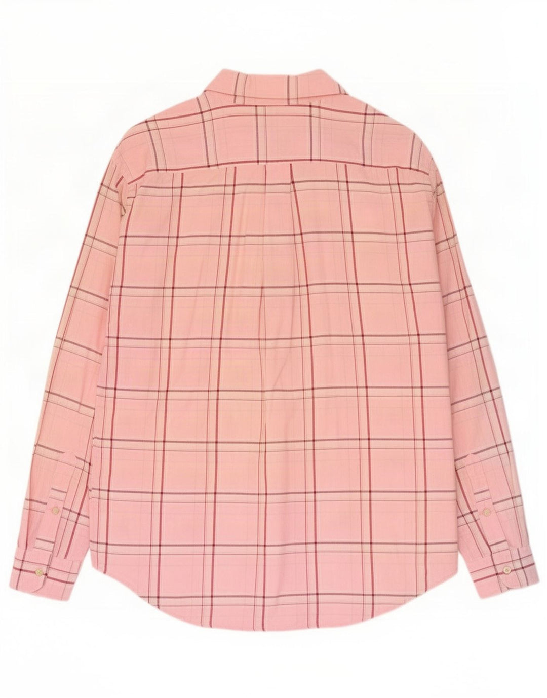 Murphy & Nye Mens Shirt Large Pink Plaid