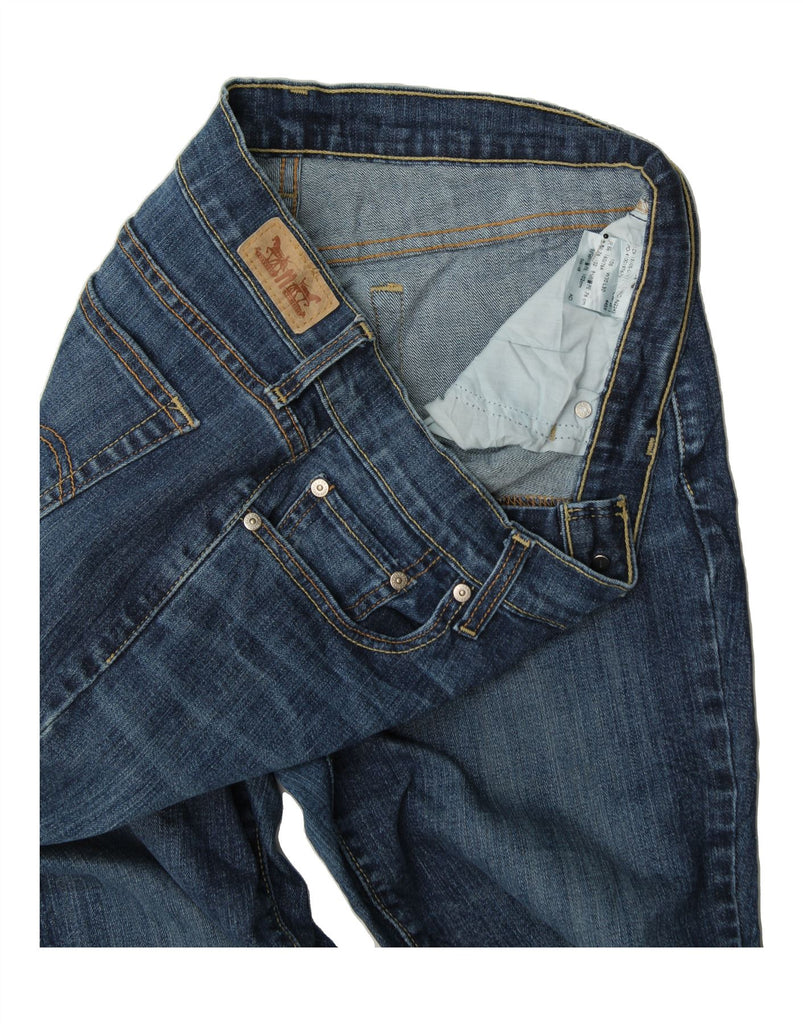 LEVI'S Womens Straight Jeans W30 L30 Blue Cotton Vintage Levi's and Second-Hand Levi's from Messina Hembry 