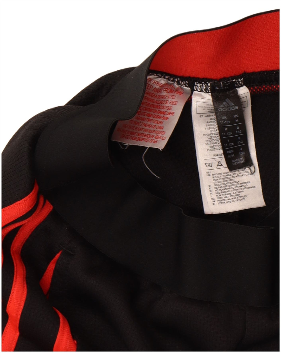 Adidas Boys Predator Graphic Sport Shorts 11-12 Years  Black Polyester