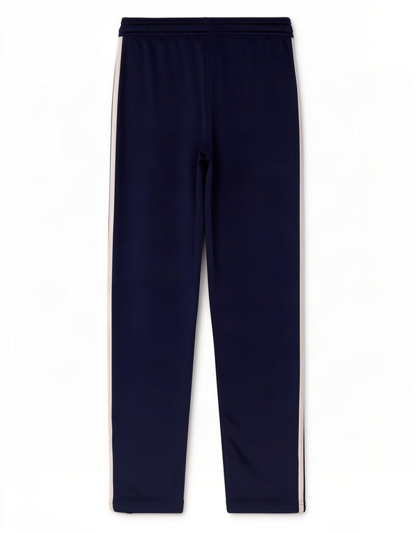 Adidas Boys Tracksuit Trousers 11-12 Years Navy Blue Polyester