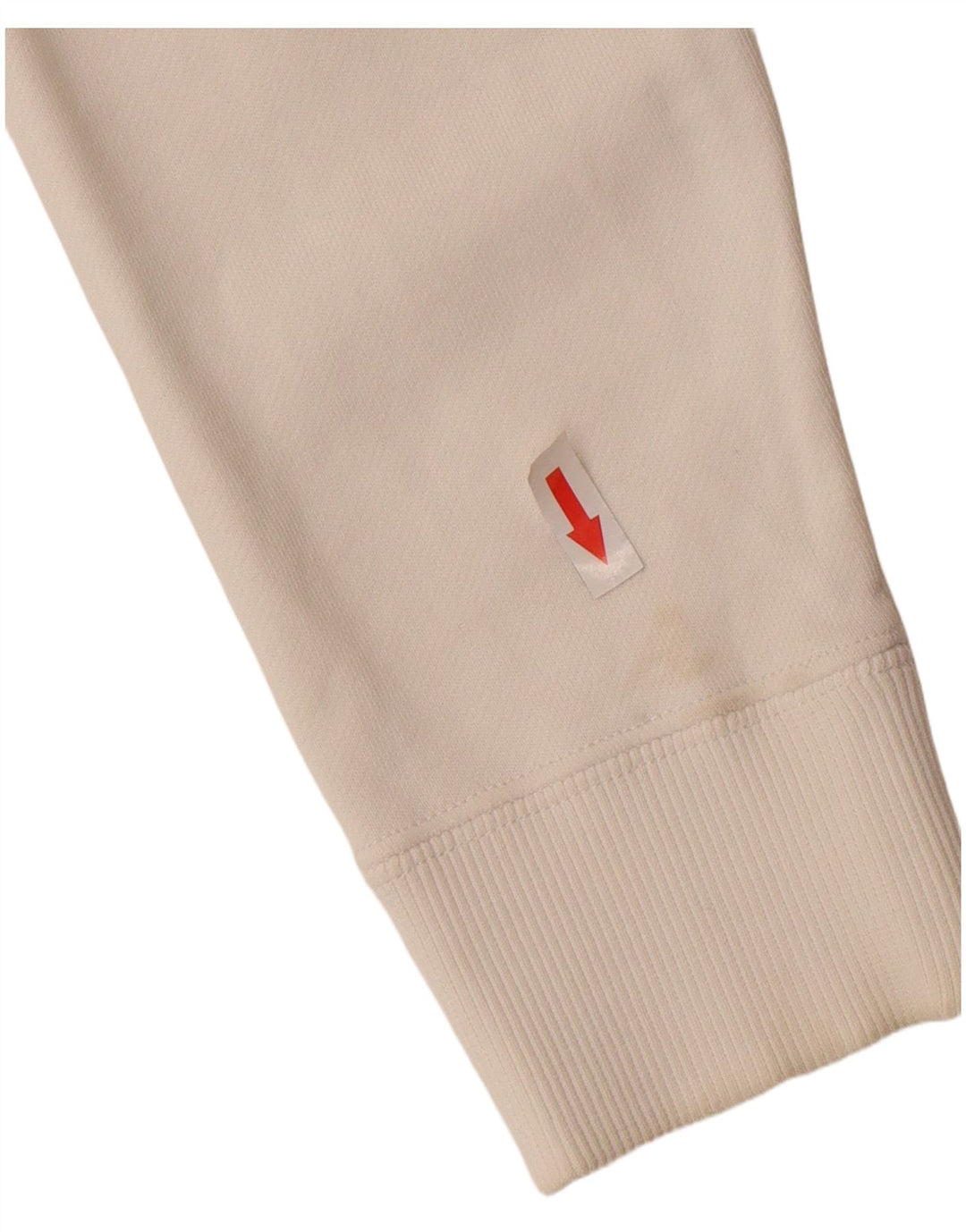 Calvin Klein Jeans Womens Graphic Sweatshirt Jumper UK 14 Medium White