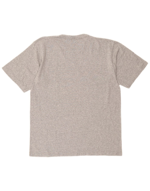 Champion Mens T-Shirt Top Large Grey