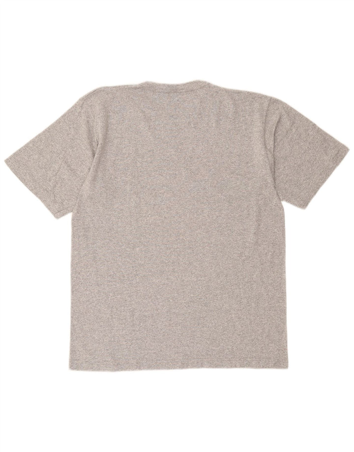 Champion Mens T-Shirt Top Large Grey