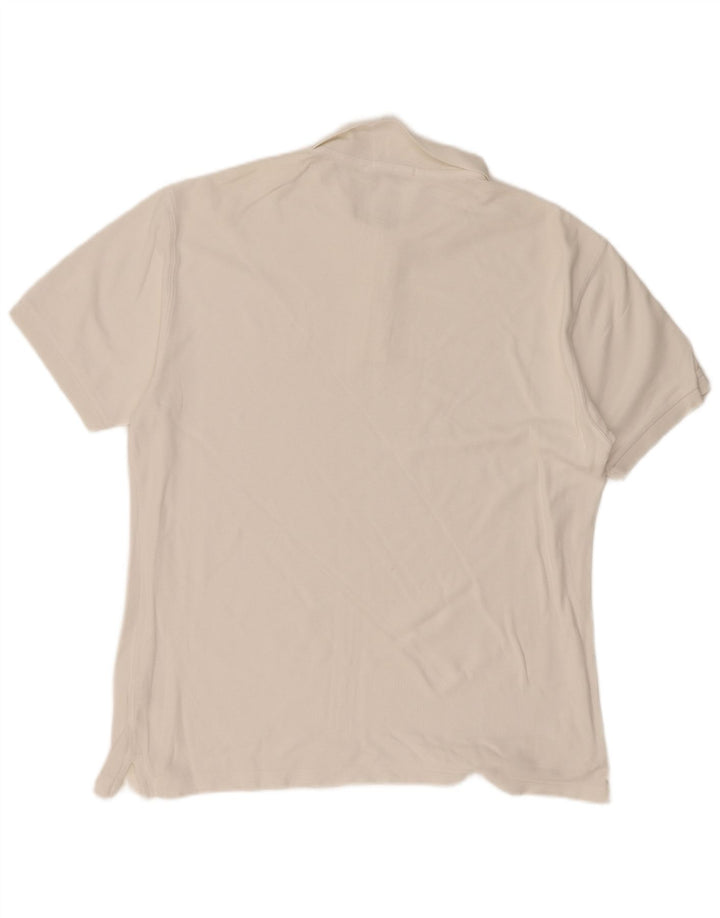 FILA Mens Polo Shirt IT 56 2XL White