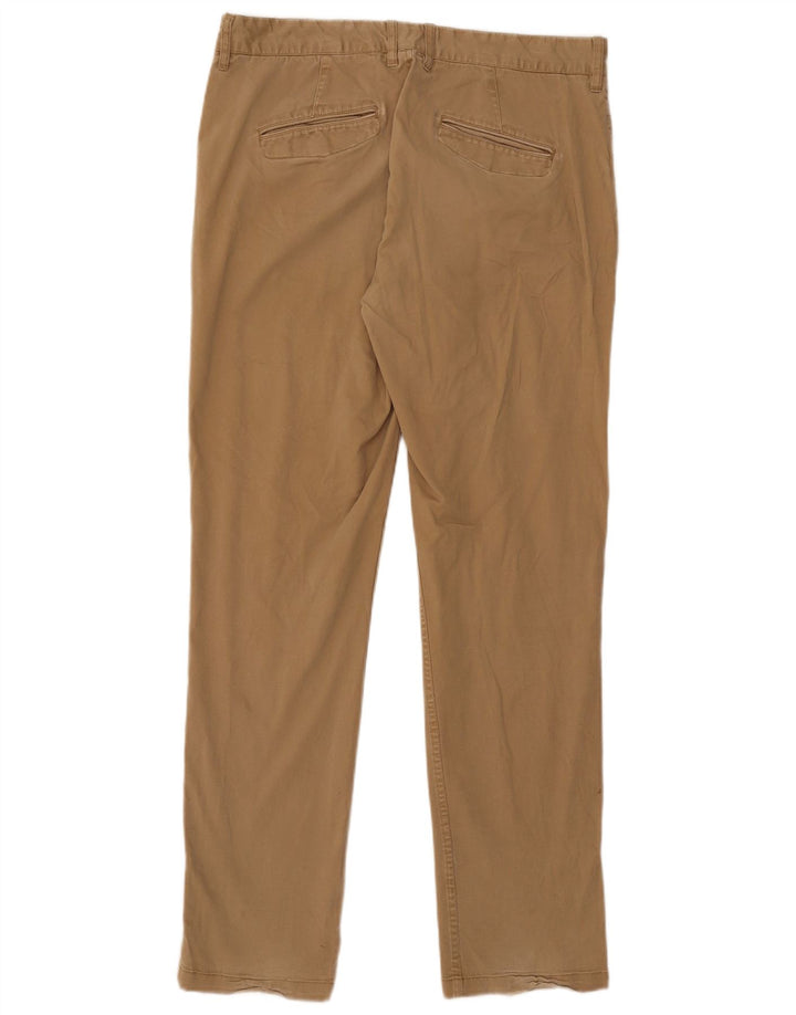 Joules Mens Straight Chino Trousers W34 L32 Beige