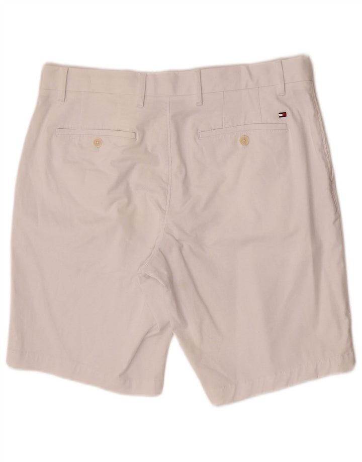 Tommy Hilfiger Mens Chino Shorts W33 Medium  White Cotton