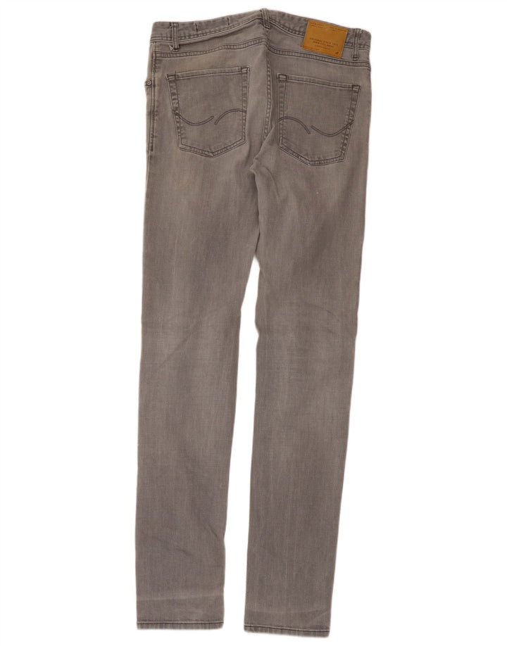 Jack & Jones Mens Ben Skinny Jeans W34 L35 Grey