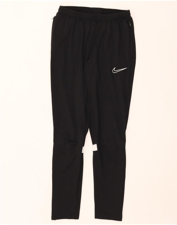 Nike Mens Dri Fit Tracksuit Trousers Medium Black Colourblock