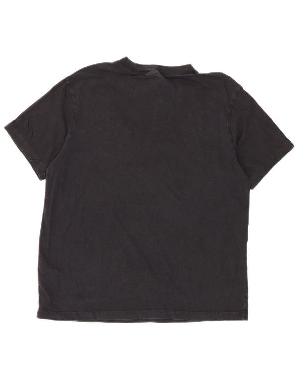 Nike Mens Graphic T-Shirt Top Small Black Cotton