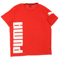 Puma Mens Graphic T-Shirt Top XL Red