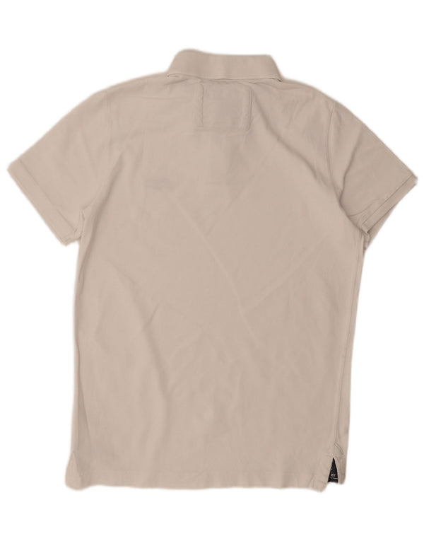 Superdry Mens Classic Fit Polo Shirt XL White Cotton