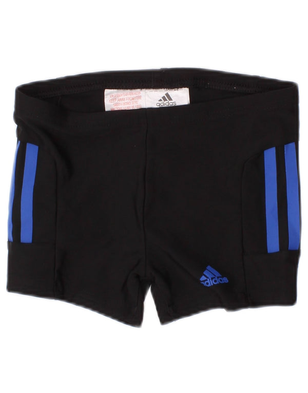 Adidas Boys Sport Shorts 3-4 Years Black Polyester