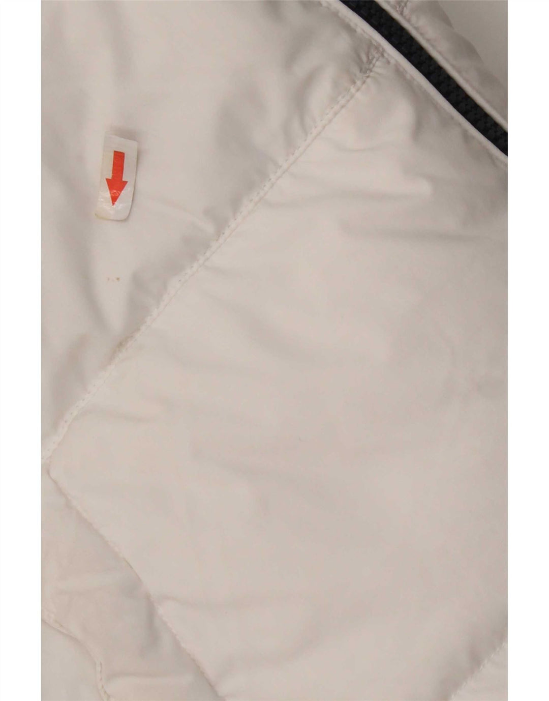Tommy Hilfiger Mens Hooded Padded Jacket UK 38 Medium White Polyester