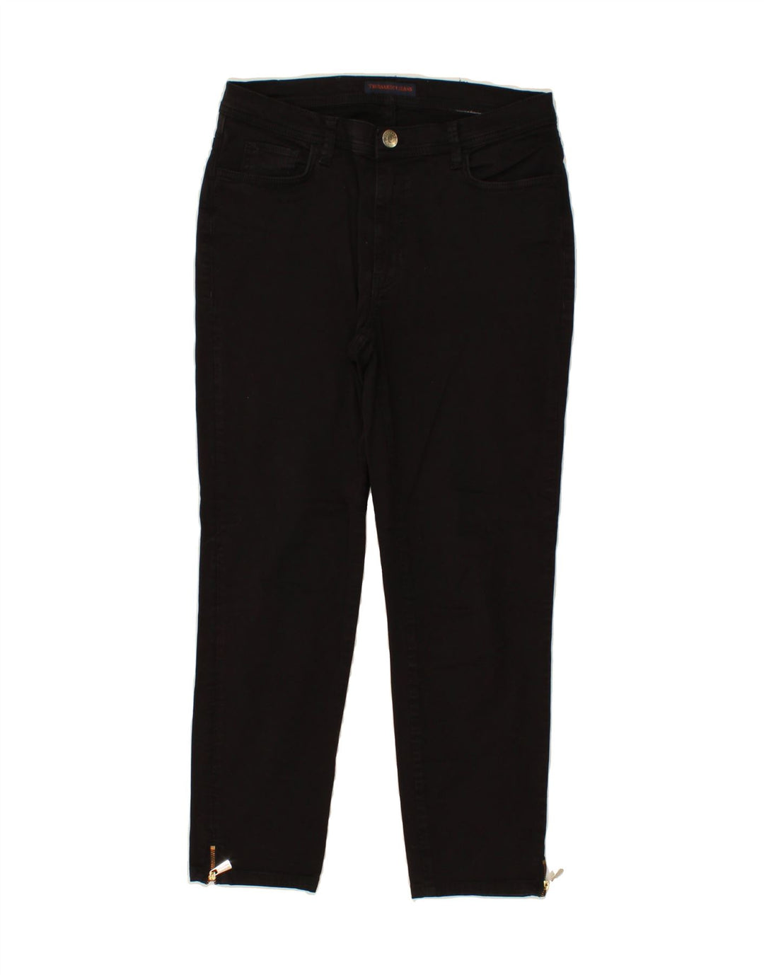 TRUSSARDI Womens Slim Jeans W31 L26 Black Vintage Trussardi and Second-Hand Trussardi from Messina Hembry 