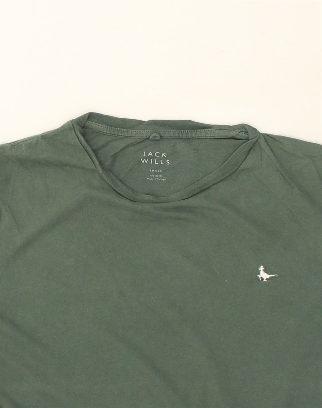 JACK WILLS Mens T-Shirt Top Small Grey Cotton | Vintage Jack Wills | Thrift | Second-Hand Jack Wills | Used Clothing | Messina Hembry 