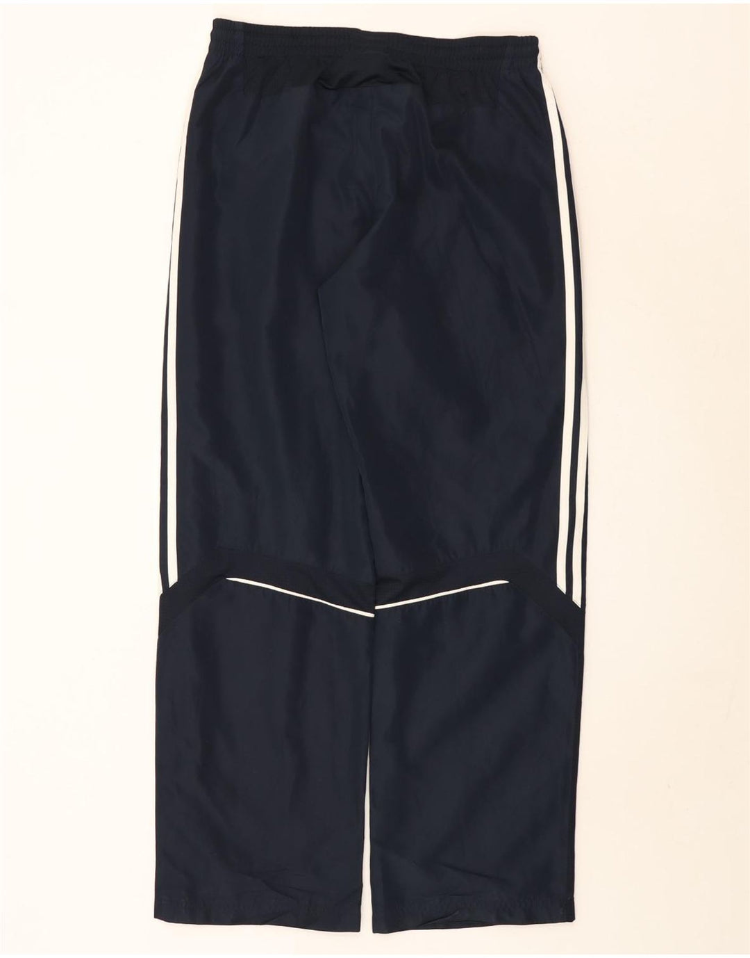 Adidas Mens Tracksuit Trousers Medium  Navy Blue Polyester