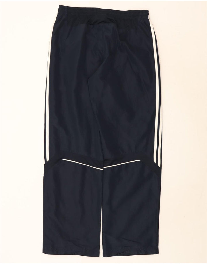 Adidas Mens Tracksuit Trousers Medium  Navy Blue Polyester