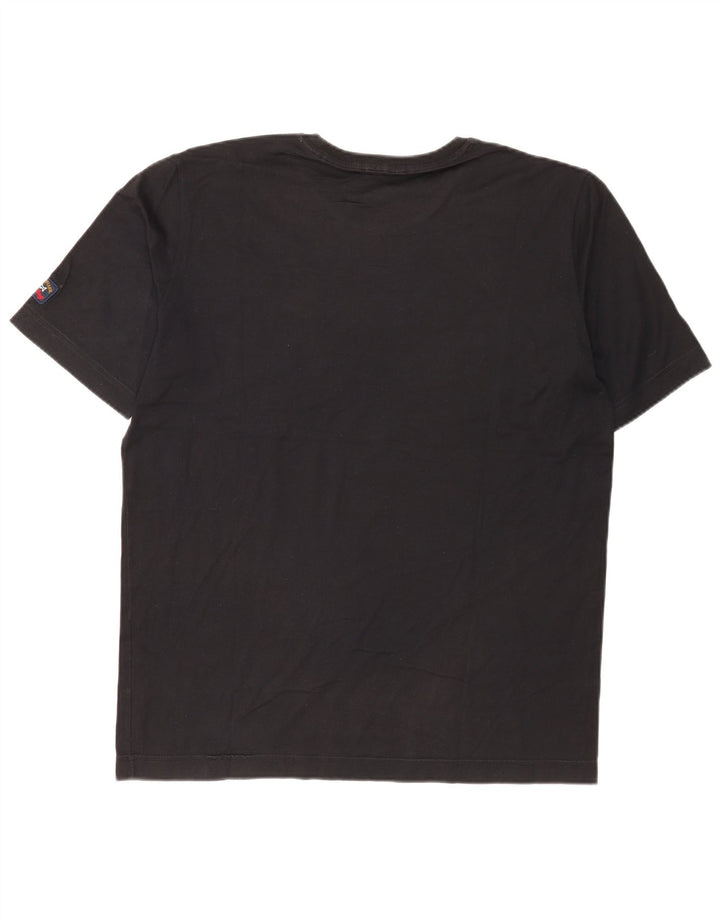 Paul & Shark Mens Yachting Graphic T-Shirt Top Large Black